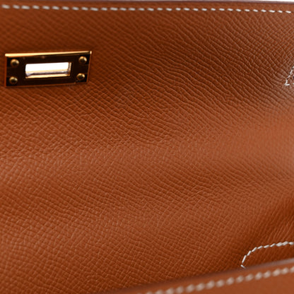 Hermes Epsom Kelly Sellier 25 Gold 11 of 11