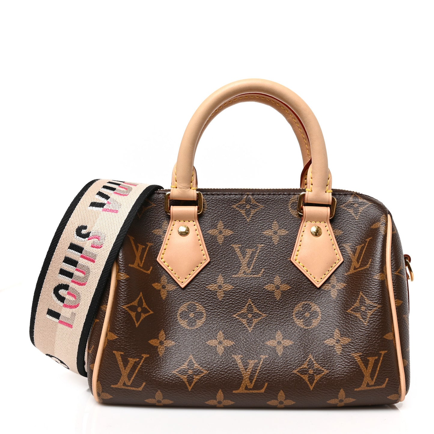 Monogram Speedy Bandouliere 20 Black
