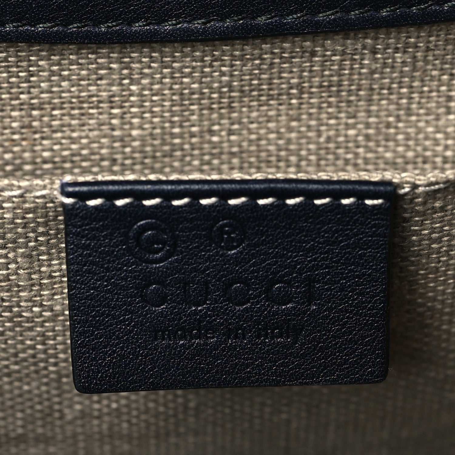 Gucci Soft Microguccissima Medium Emily Chain Shoulder Bag Blue 6 of 11