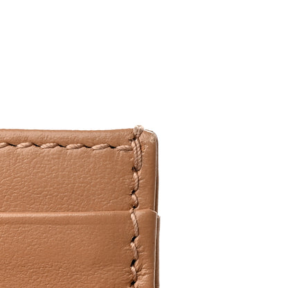 Gucci Calfskin Matelasse Monochrome GG Marmont Card Holder Camelia 8 of 8