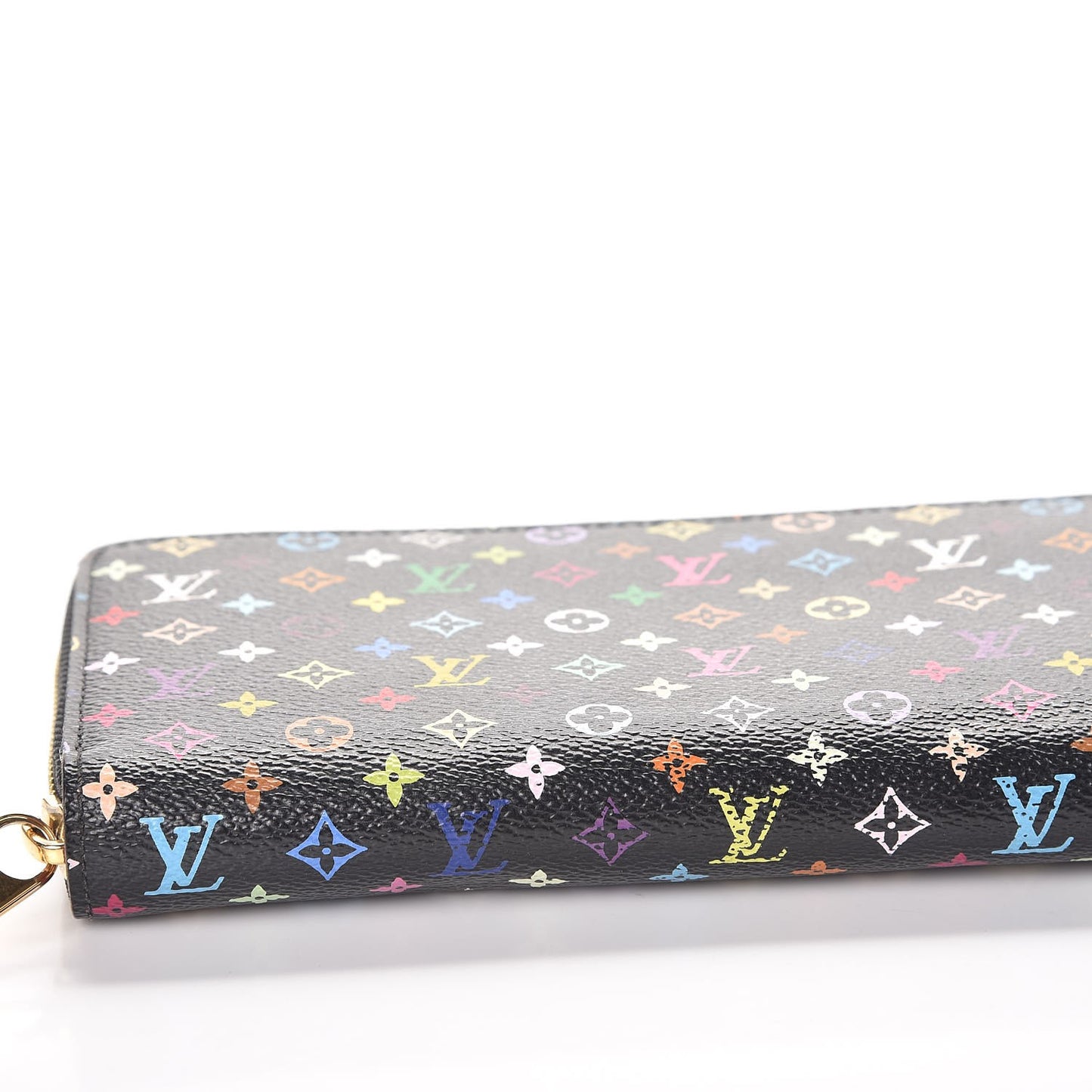 Monogram Multicolor Zippy Wallet Black Grenade