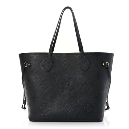 Louis Vuitton Empreinte Monogram Giant Neverfull MM Black 1 of 9