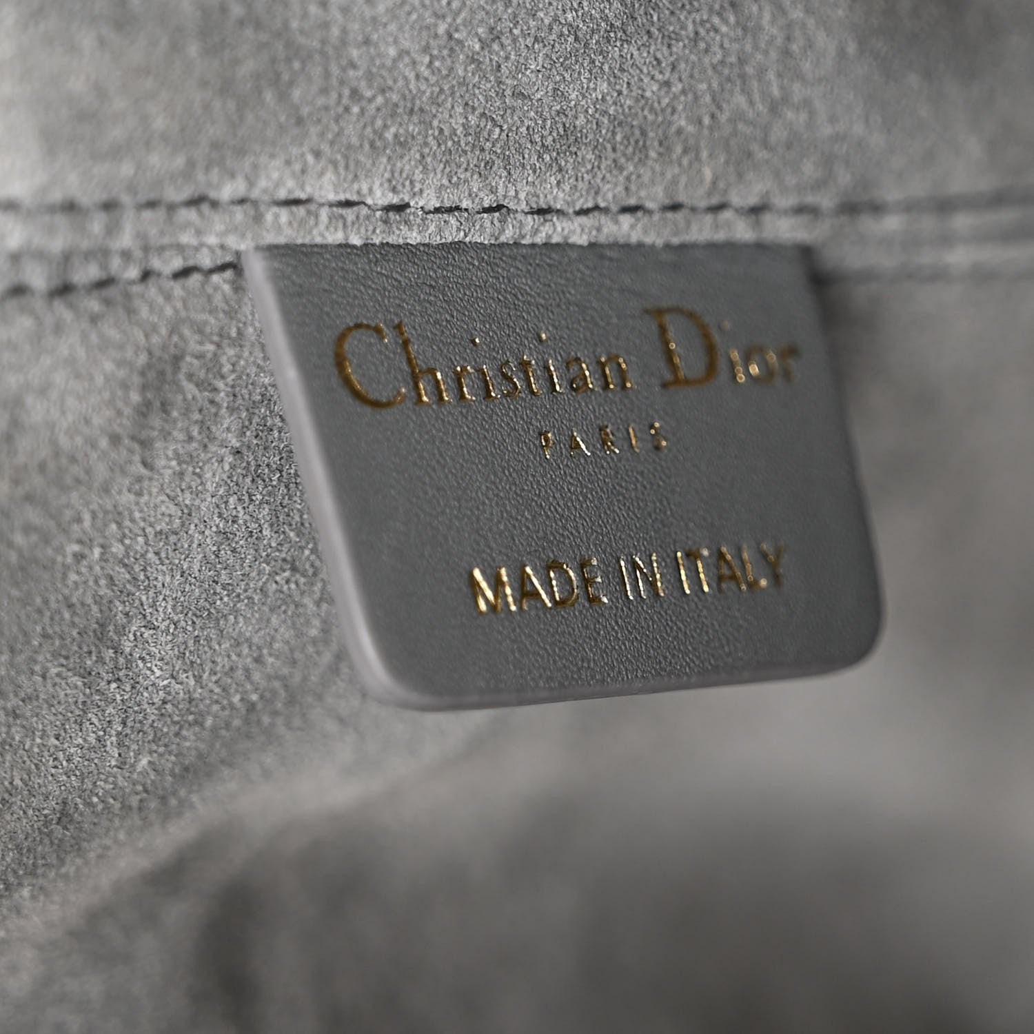 Christian Dior Calfskin Macrocannage Medium Toujours Grey 8 of 14