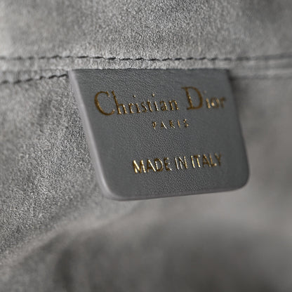 Christian Dior Calfskin Macrocannage Medium Toujours Grey 8 of 14