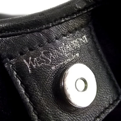 Saint Laurent Leather Mombasa Hobo Black 6 of 8