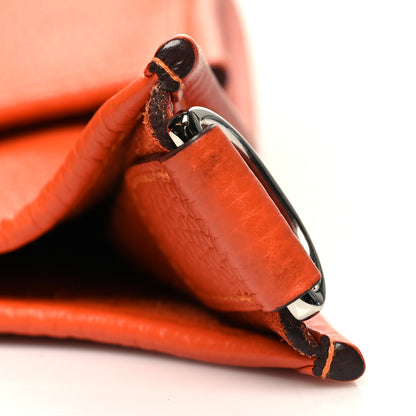 Hermes Taurillon Clemence Evelyne III PM Orange 11 of 12