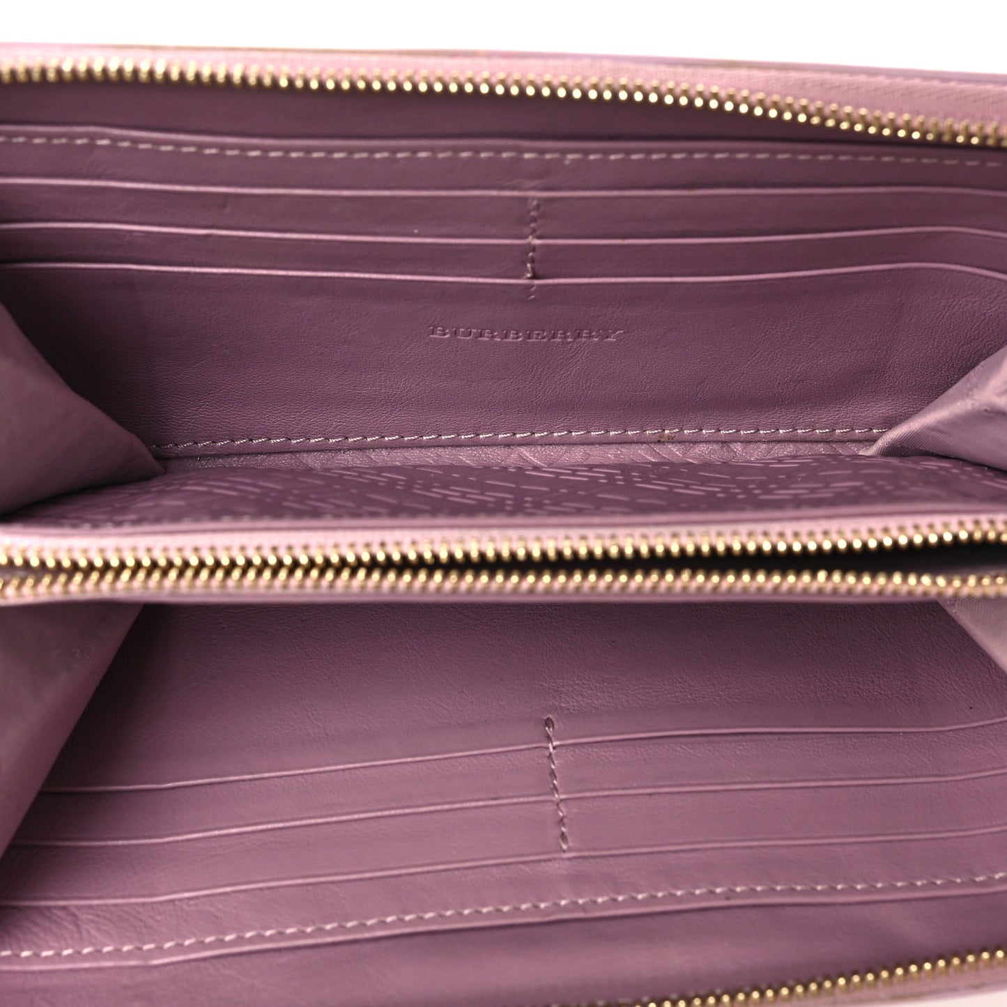 London Calfskin Zip Around Wallet Pink