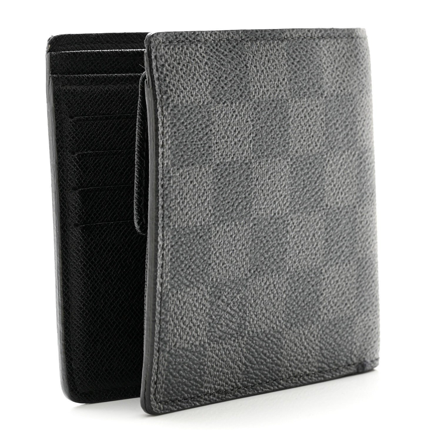 Louis Vuitton LOUIS VUITTON Damier Graphite Marco Wallet 3 of 6