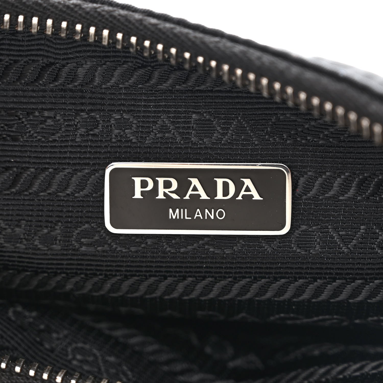 Prada Nylon Re-Edition 2005 Shoulder Bag Black 7 of 12