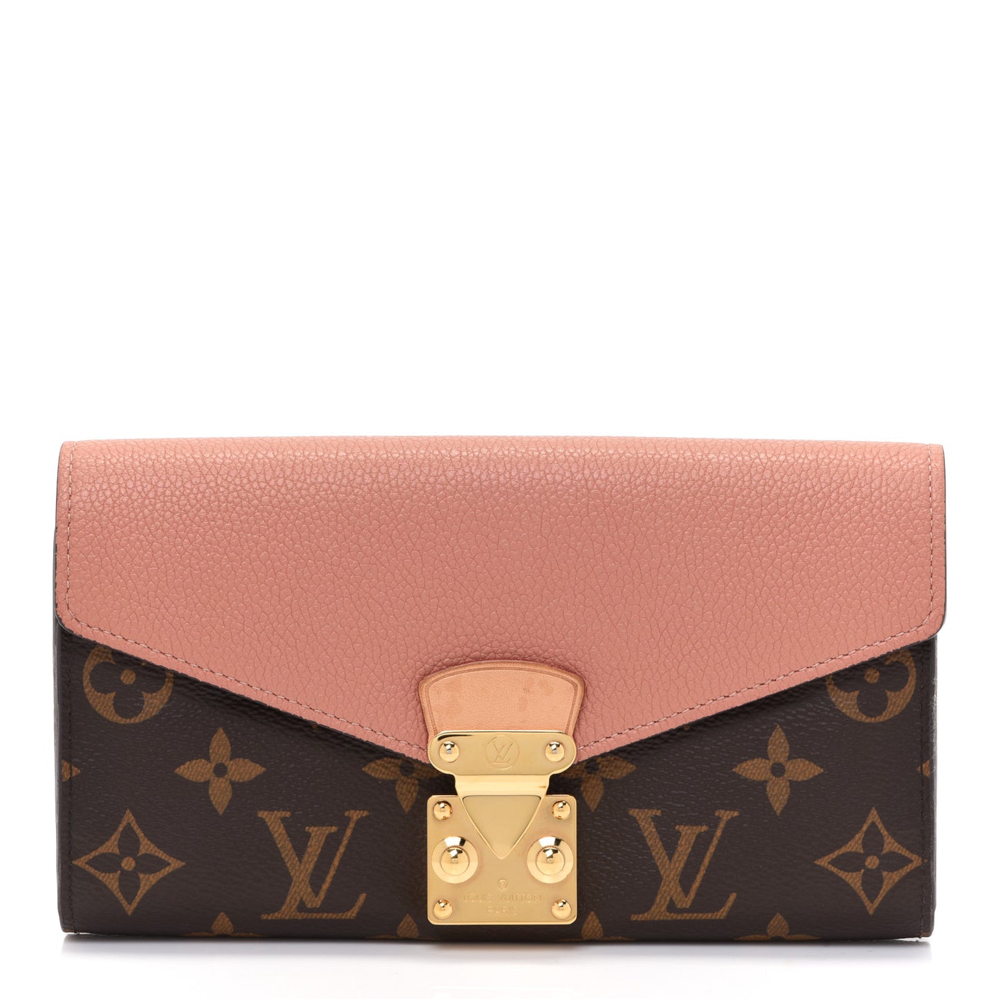 Monogram Pallas Wallet Peach