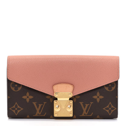 Louis Vuitton Monogram Pallas Wallet Peach 1 of 10