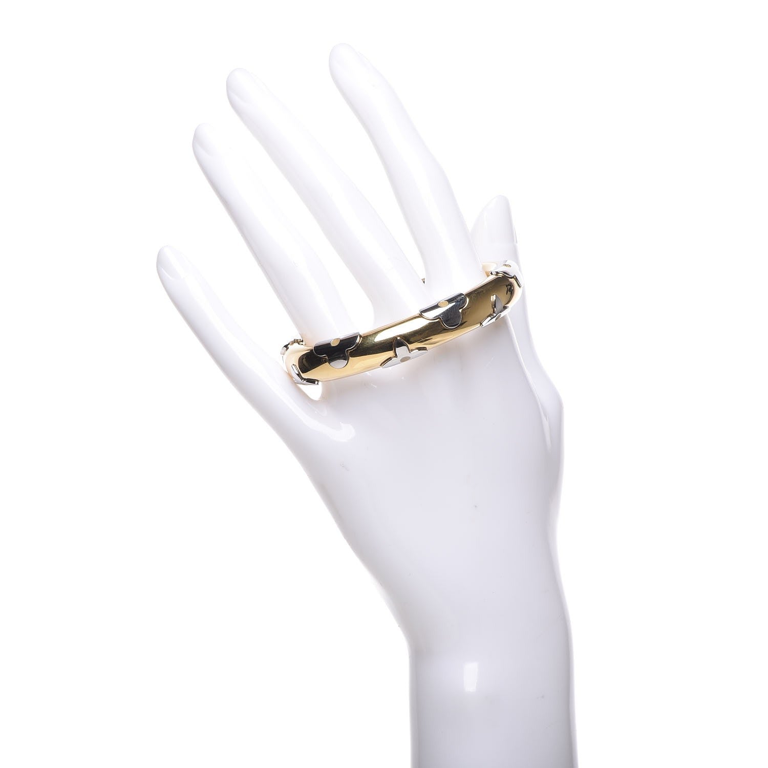 Louis Vuitton Daily Monogram Bracelet S Gold 2 of 5