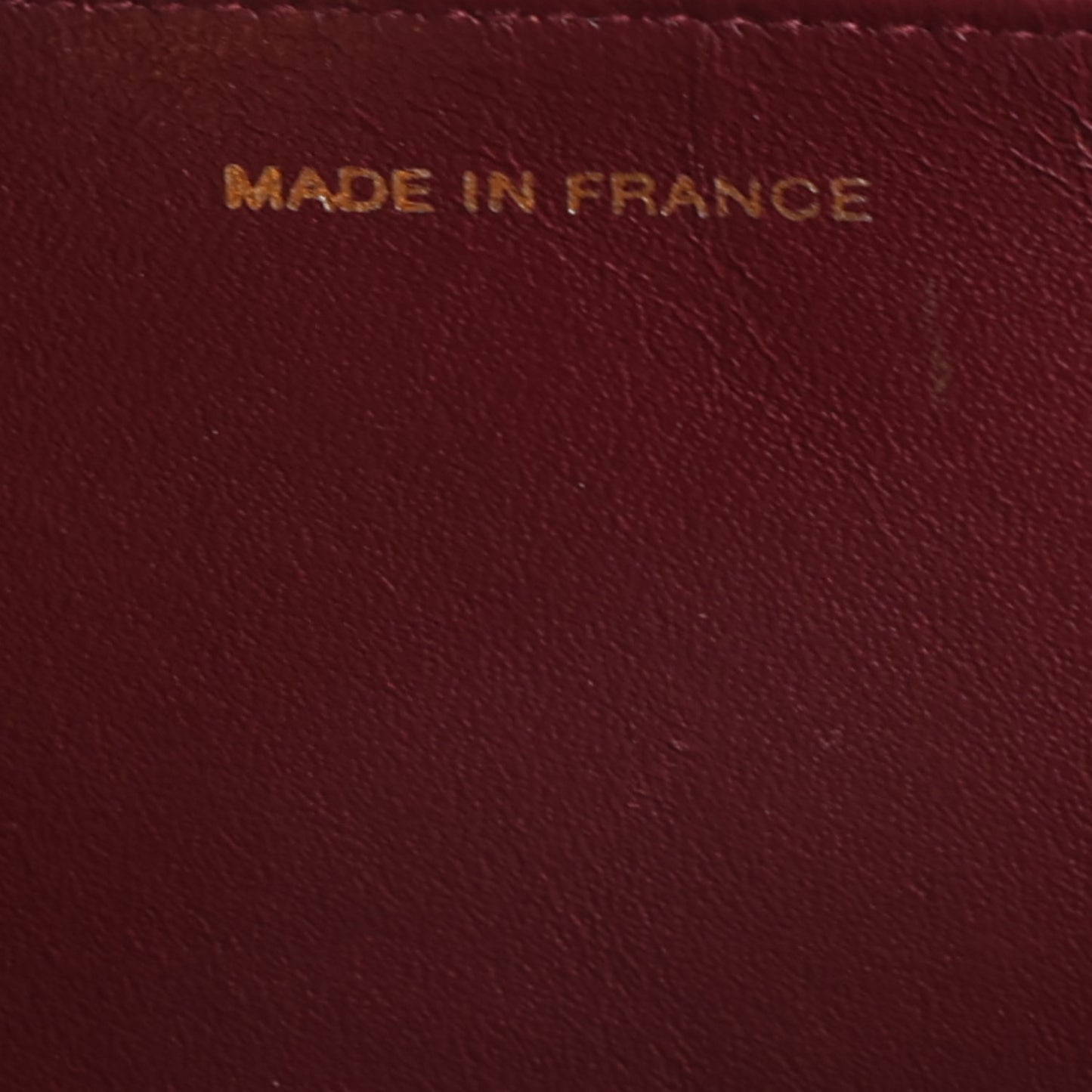 Lambskin Medium Double Flap Dark Brown