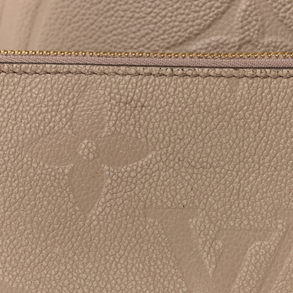 Louis Vuitton Empreinte Monogram Giant Neverfull MM Tourterelle 11 of 12