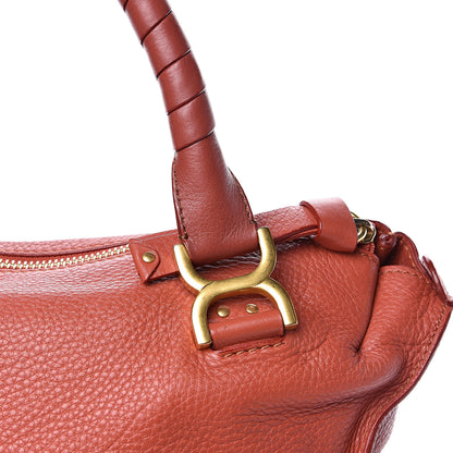 Chloe Calfskin Large Marcie Satchel Maple Leaf 17 of 19