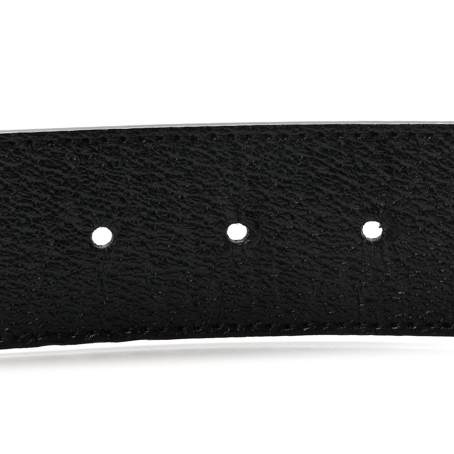 Textured Calfskin Double G 40mm Belt 80 32 Black