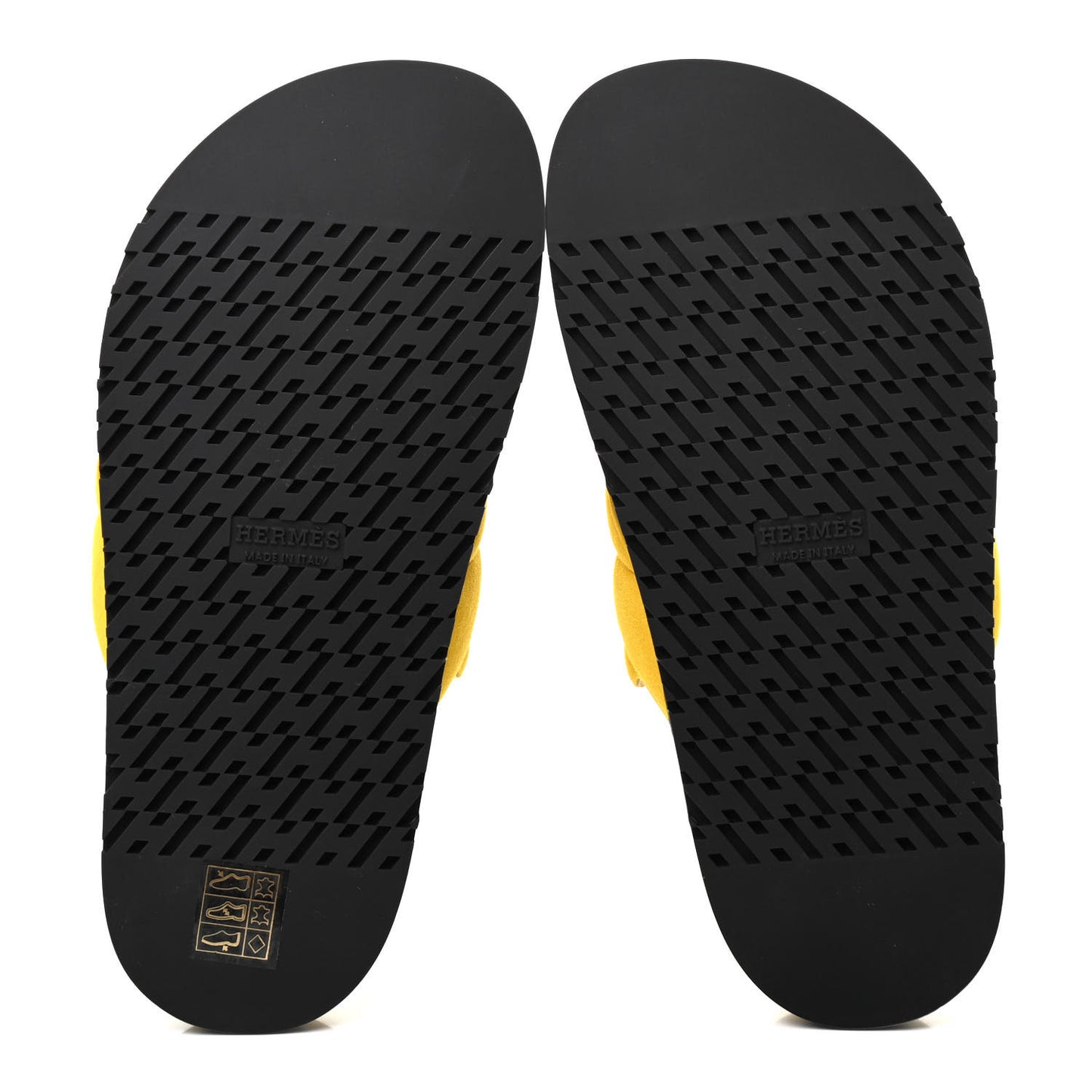 Suede Goatskin Extra Sandals 36.5 Jaune Sable