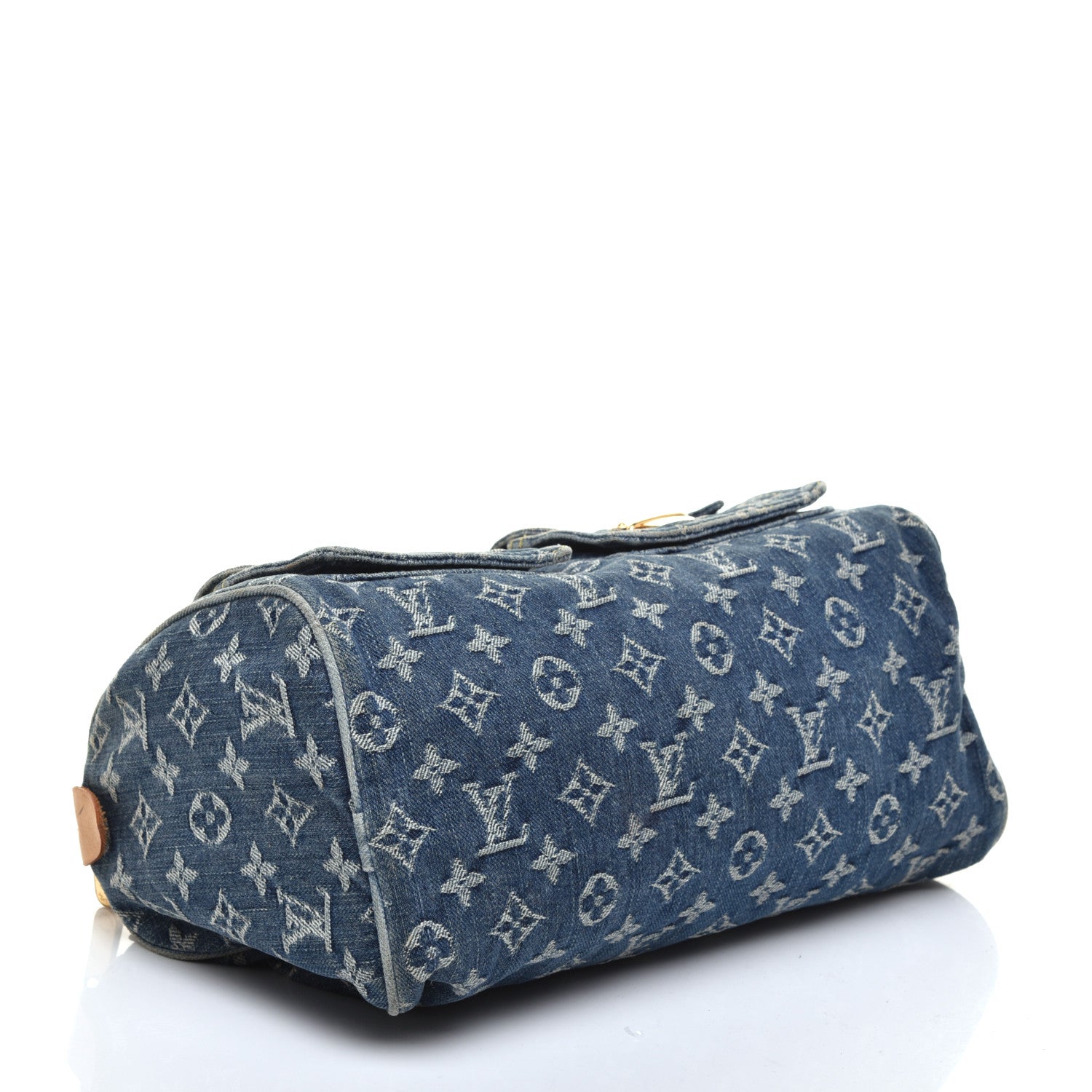 Louis Vuitton Monogram Denim Neo Speedy Blue 4 of 11