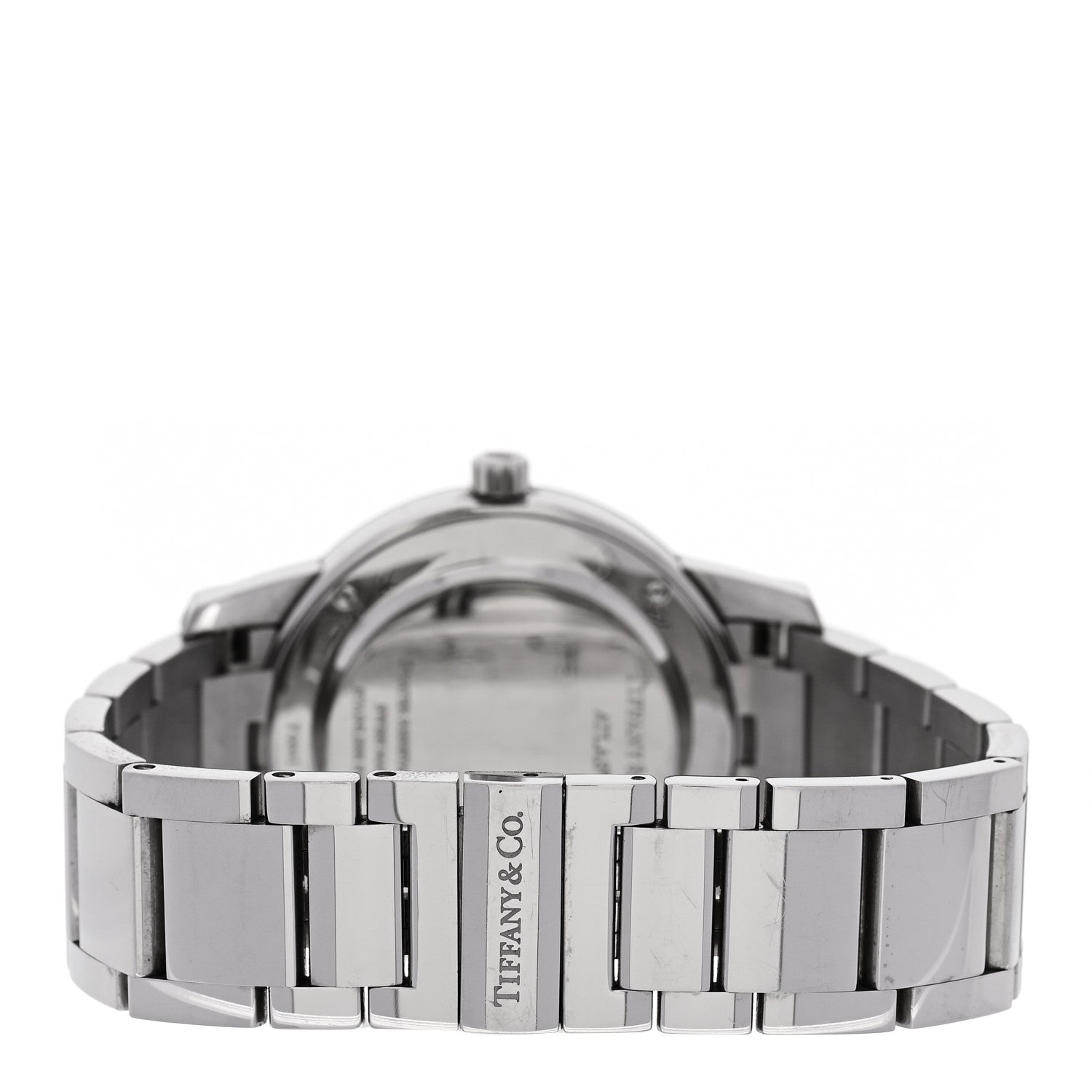 Tiffany Stainless Steel 37mm Atlas 2-Hand Quartz Watch 1809046