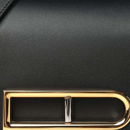 Delvaux Olen Calfskin Small Lingot Crossbody Black 7 of 9