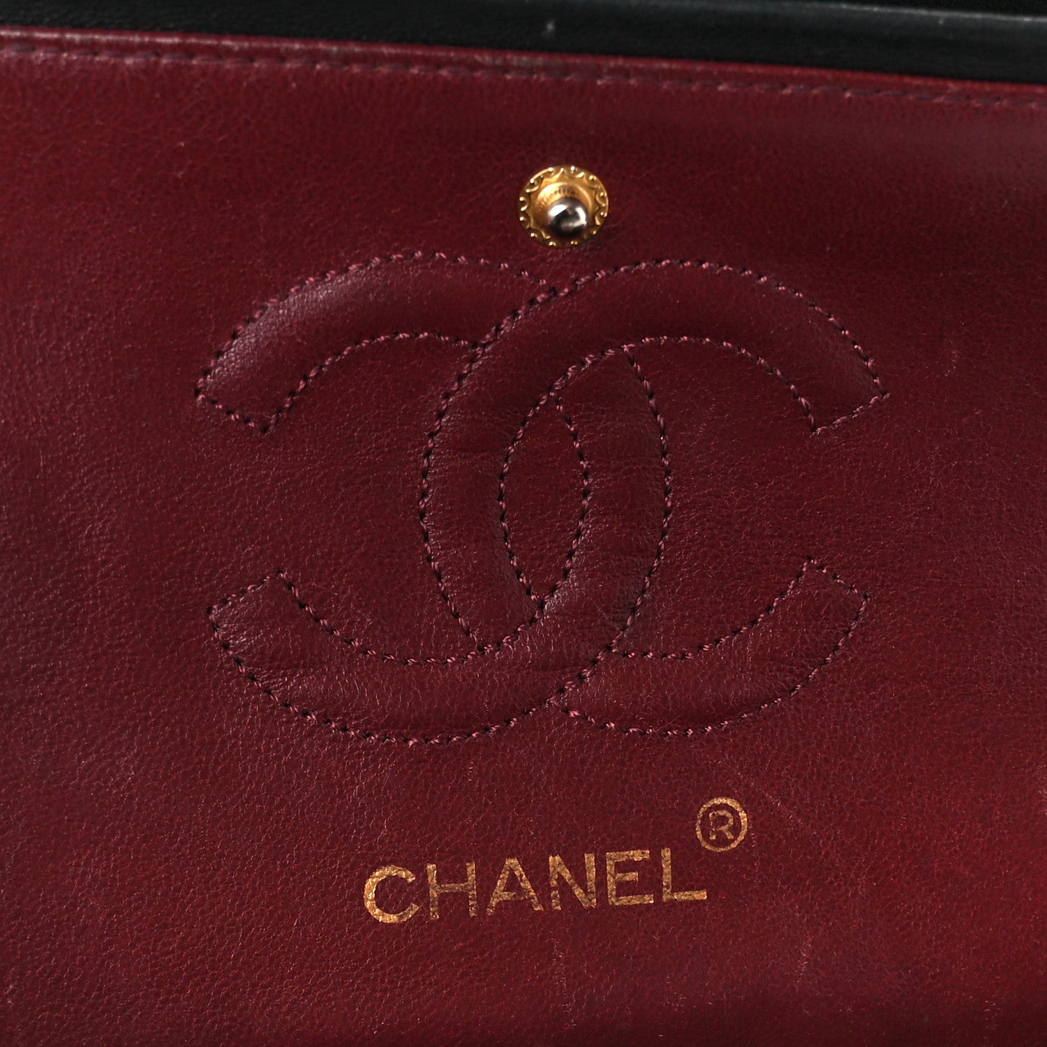 Chanel Lambskin Quilted Small Double Flap Black 6 of 11