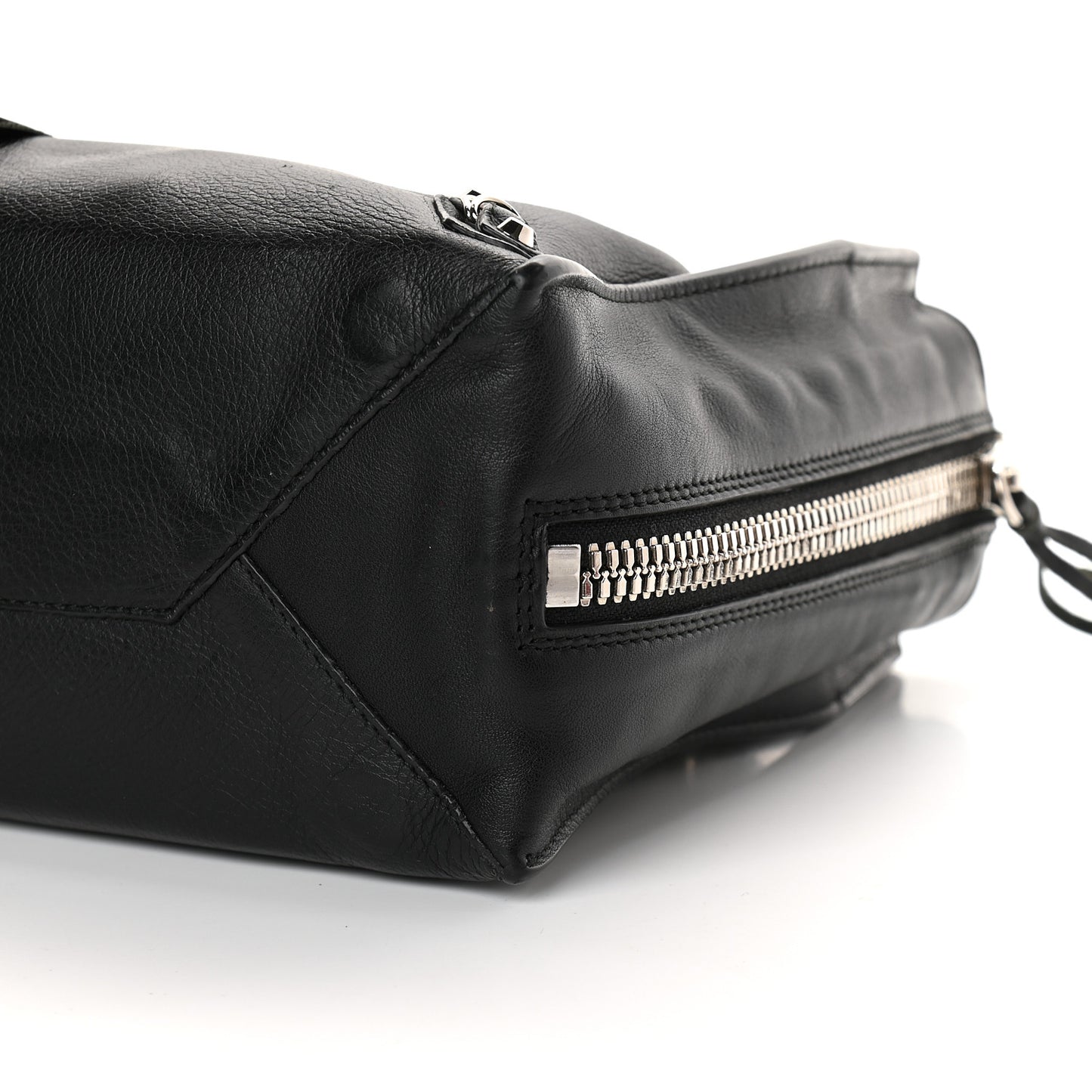 Calfskin Papier Mini A4 Tote Black