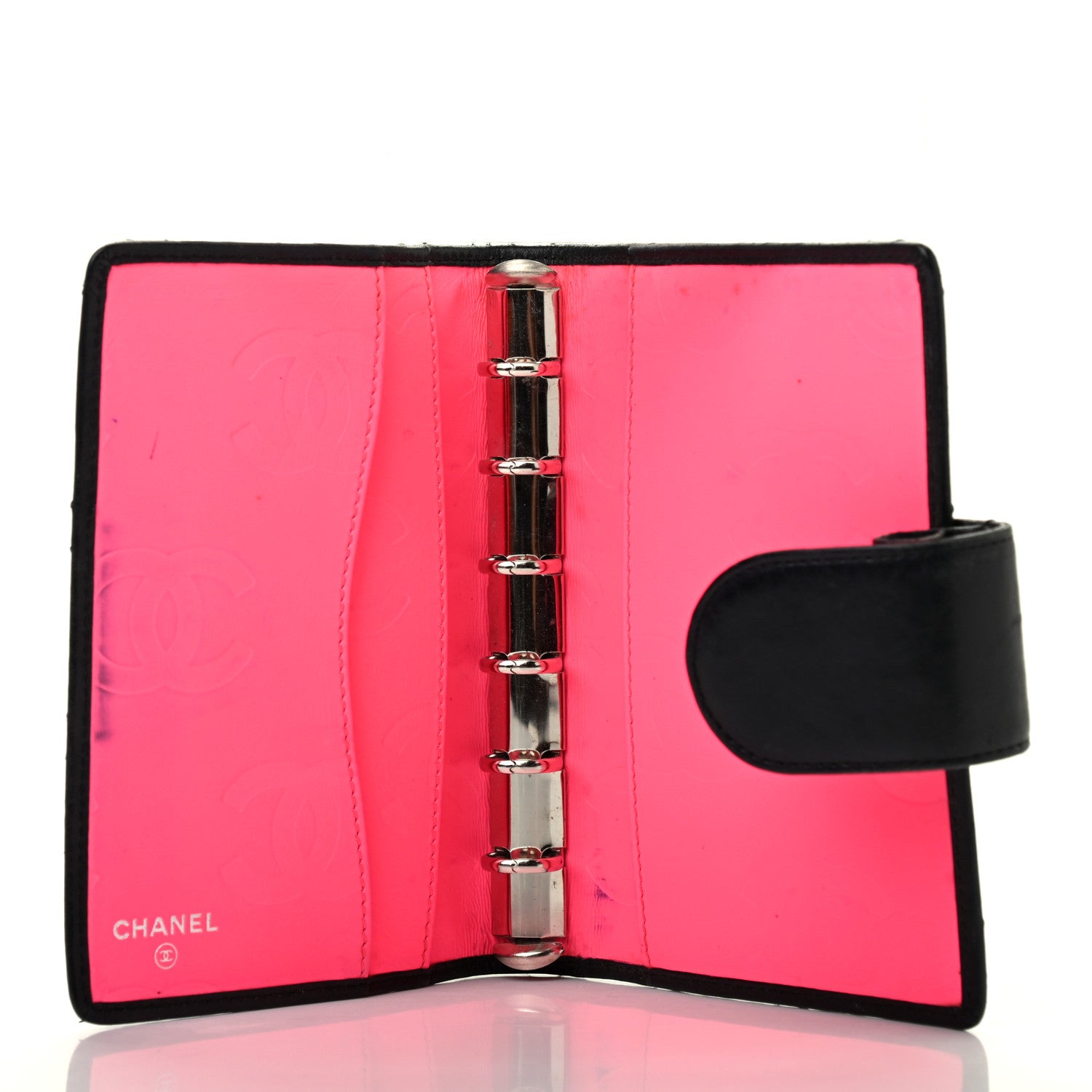Chanel Calfskin Quilted Small Cambon Agenda Planner 5 of 10