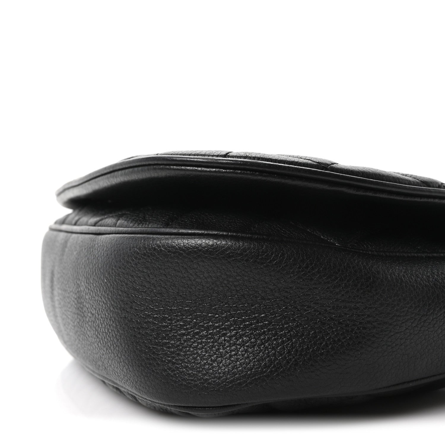 Chanel Calfskin Quilted Casual Pocket Messenger Flap Black 10 of 10
