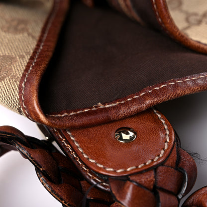 Gucci Monogram Medium Pelham Shoulder Bag Brown 14 of 26