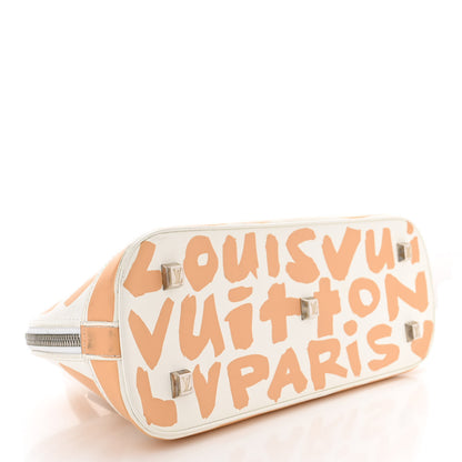 Louis Vuitton Graffiti Alma Horizontal Peach 4 of 16