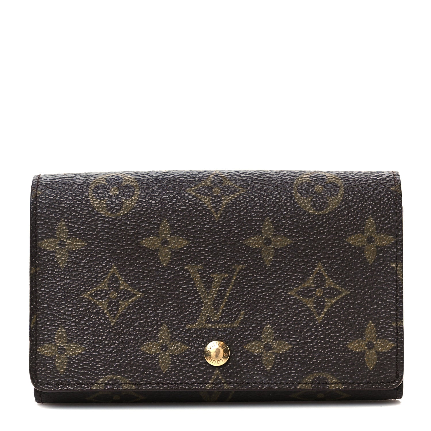 Louis Vuitton Monogram Porte-Monnaie Tresor Wallet 1 of 9