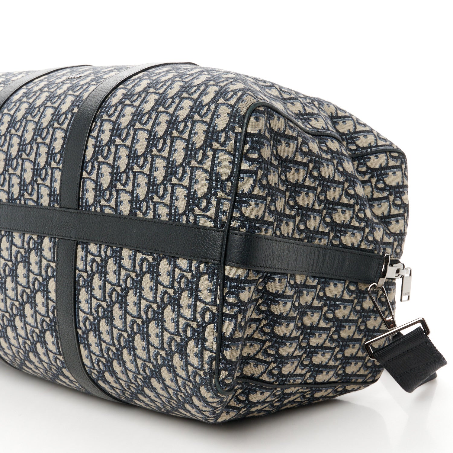 Christian Dior Oblique Duffle Navy Blue 10 of 10