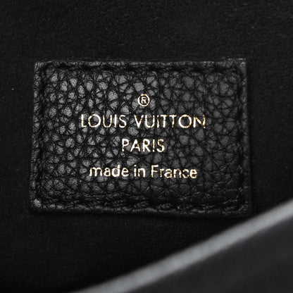 Louis Vuitton Grained Calfskin Lockme Chain Bag Black 6 of 11