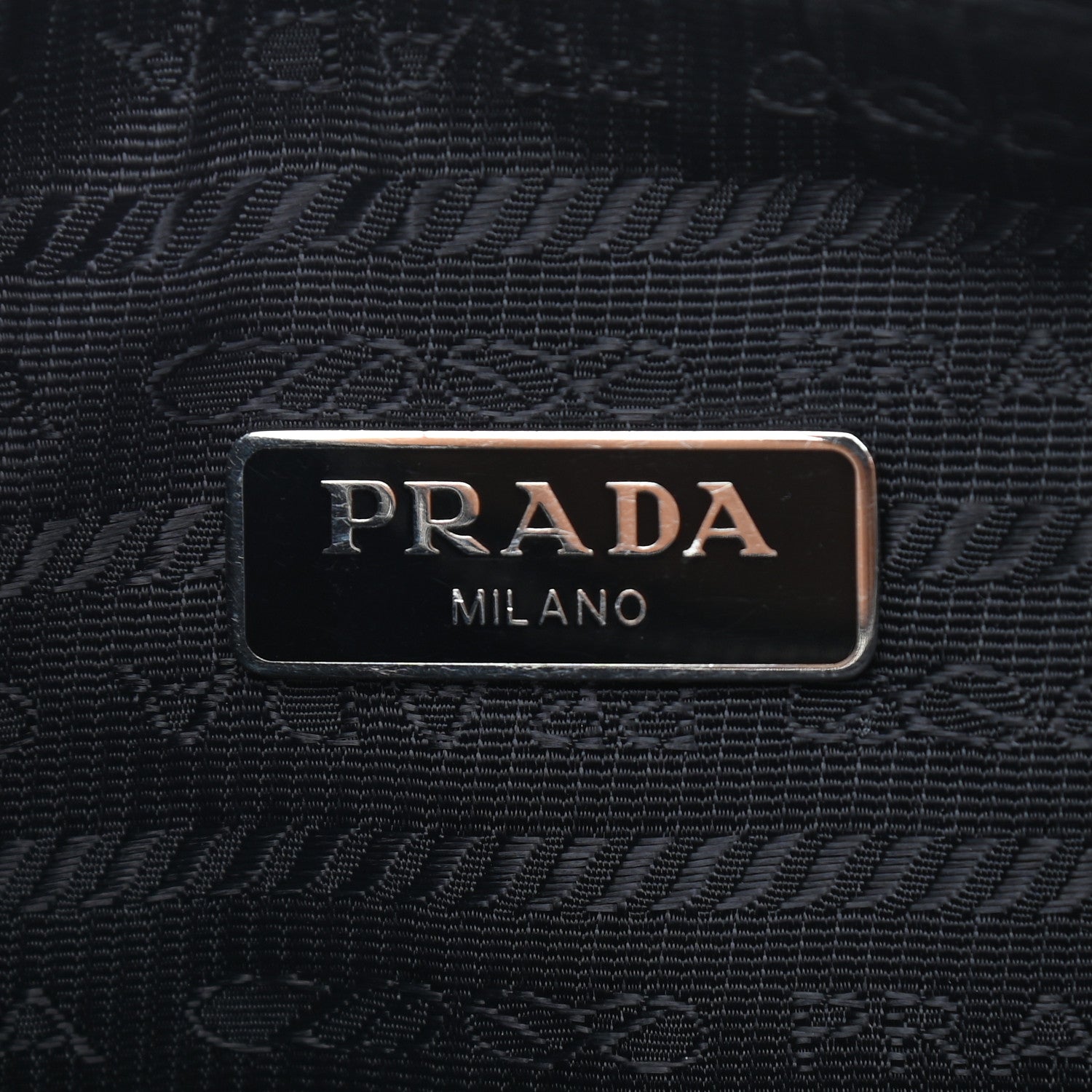 Prada Nylon Re-Edition 2005 Shoulder Bag Black 8 of 10