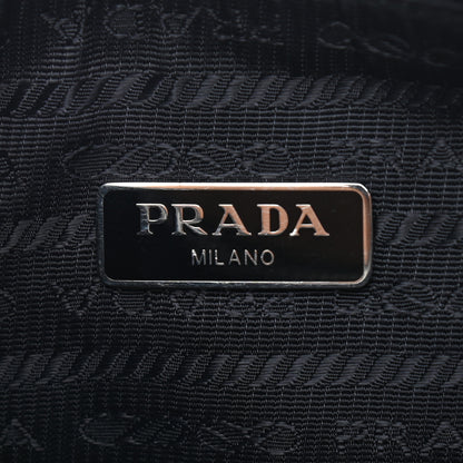 Prada Nylon Re-Edition 2005 Shoulder Bag Black 8 of 10