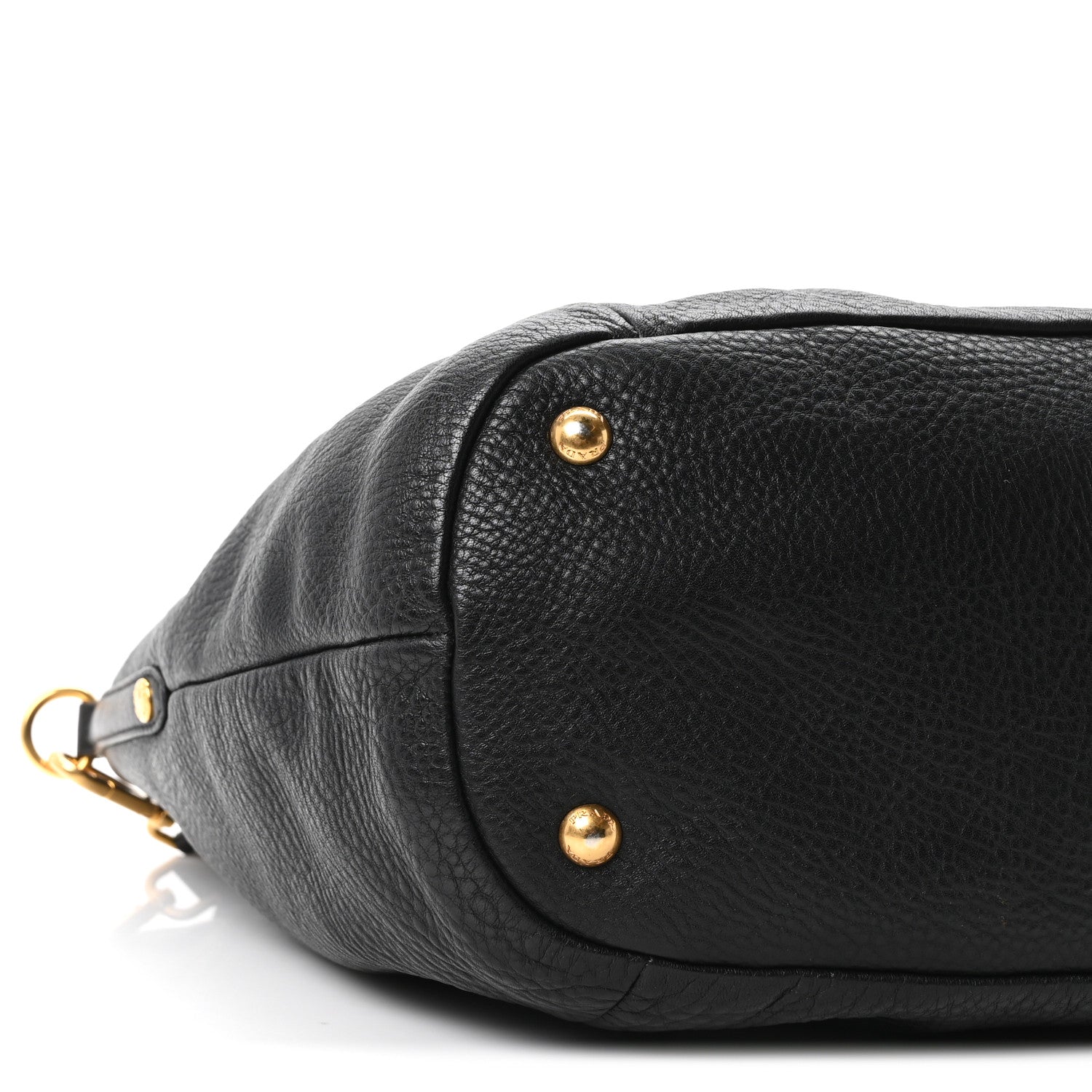 Prada Vitello Daino Shopping Tote Black 9 of 10