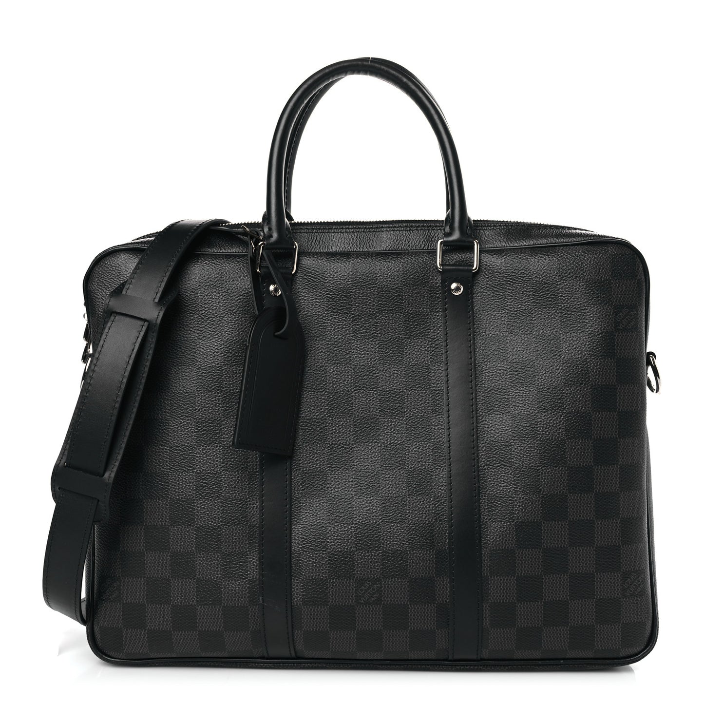 Damier Graphite Porte Documents Voyage PM