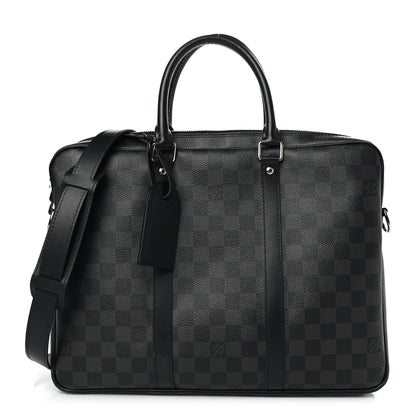 Louis Vuitton Damier Graphite Porte Documents Voyage PM 1 of 8