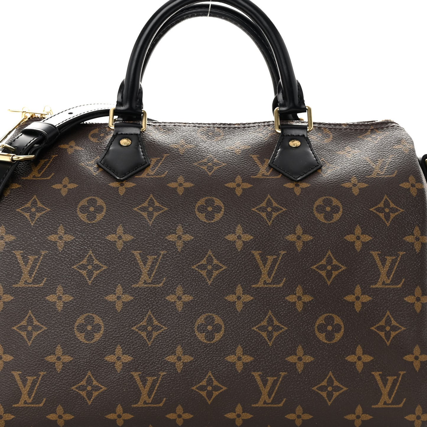 Monogram My World Tour Speedy Bandouliere 30 Black