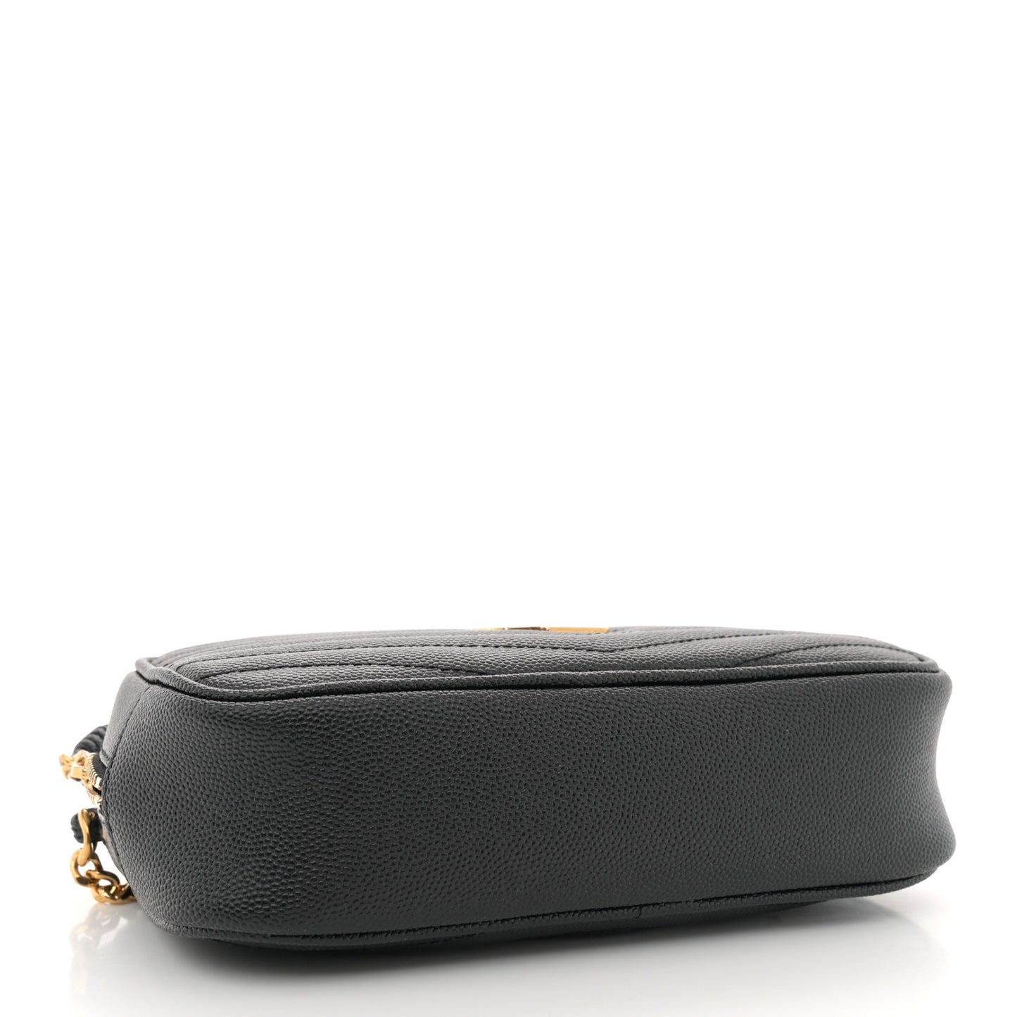 Grain De Poudre Matelasse Monogram Mini Lou Camera Bag Black
