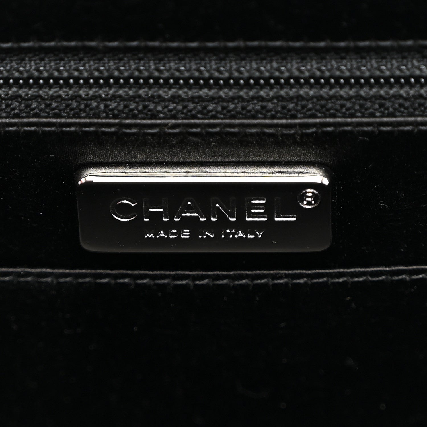 Chanel Lambskin 5x5=CC Clutch Black 6 of 11