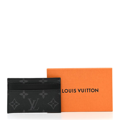 Louis Vuitton Monogram Eclipse Porte-Cartes Double Card Holder 9 of 9