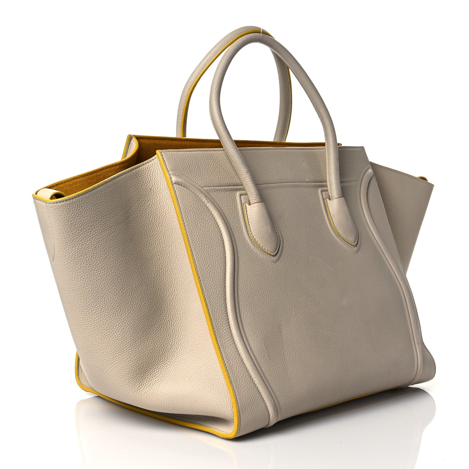 Celine Grained Calfskin Medium Phantom Luggage Powder 3 of 17