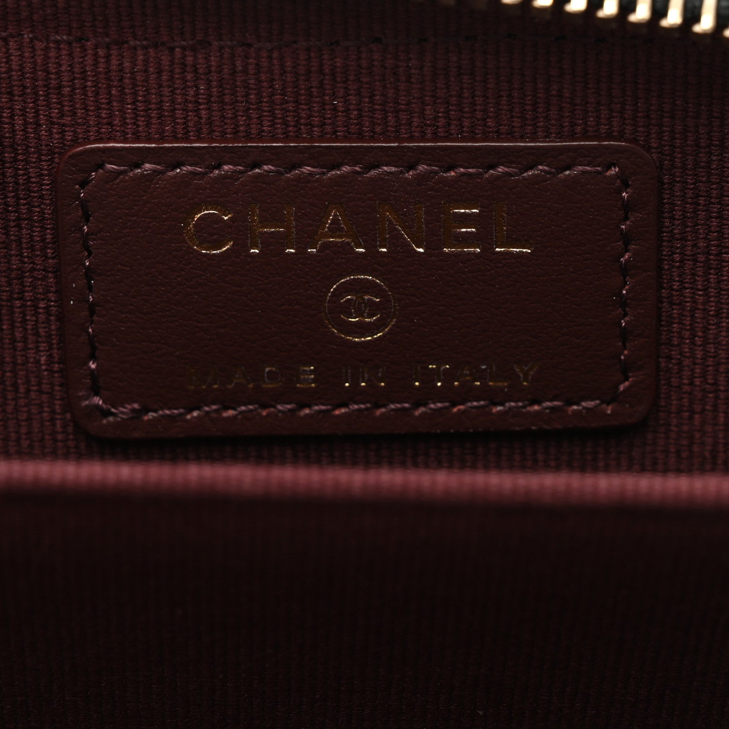 Chanel Caviar Quilted Zip Card Holder Black 6 of 8