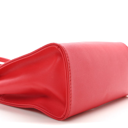 Telfar Vegan Leather Small Shopping Bag Red 9 of 10