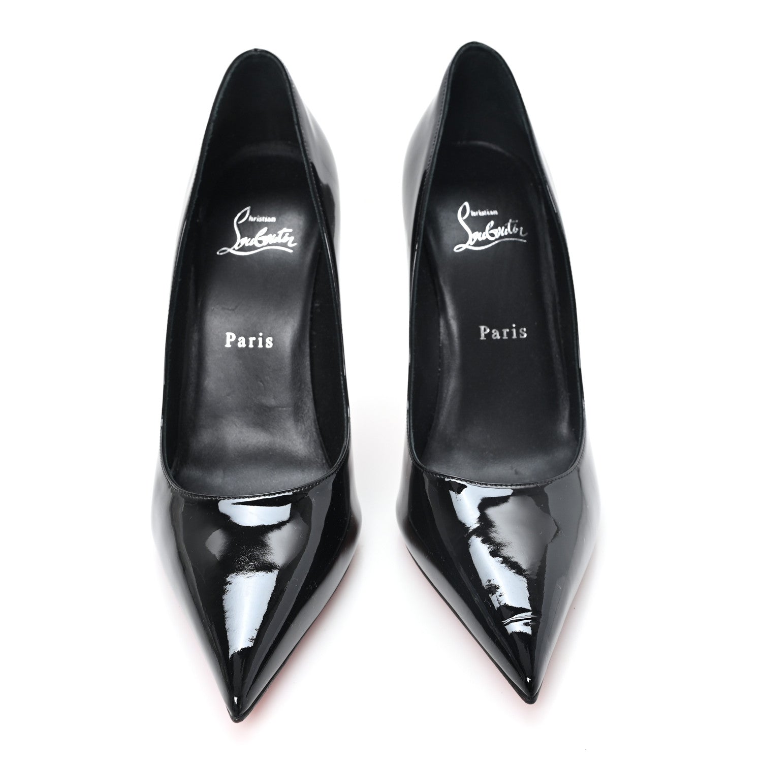 Christian Louboutin Patent Miss Z 100 Pumps Black 39.5 Black 3 of 8