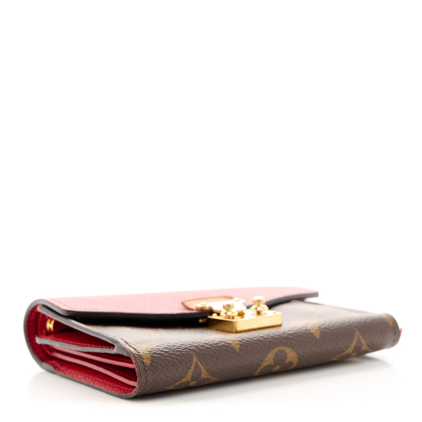 Monogram Pallas Compact Wallet NM Cerise