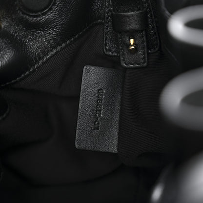 Salvatore Ferragamo Nappa Small Soft Bag Black 7 of 10