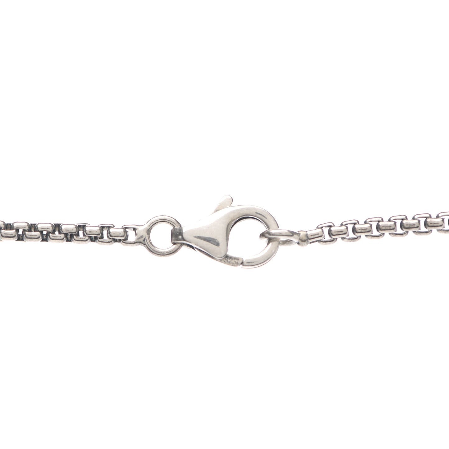 Sterling Silver Diamond Pearl 8mm Cerise Pendant Necklace