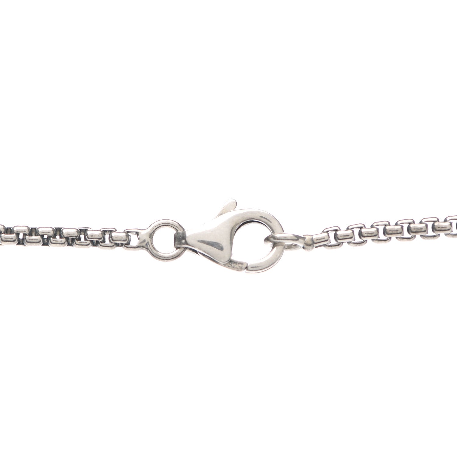 David Yurman Sterling Silver Diamond Pearl 8mm Cerise Pendant Necklace 4 of 4